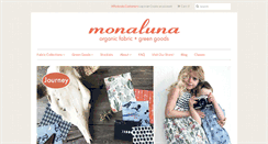 Desktop Screenshot of monaluna.com